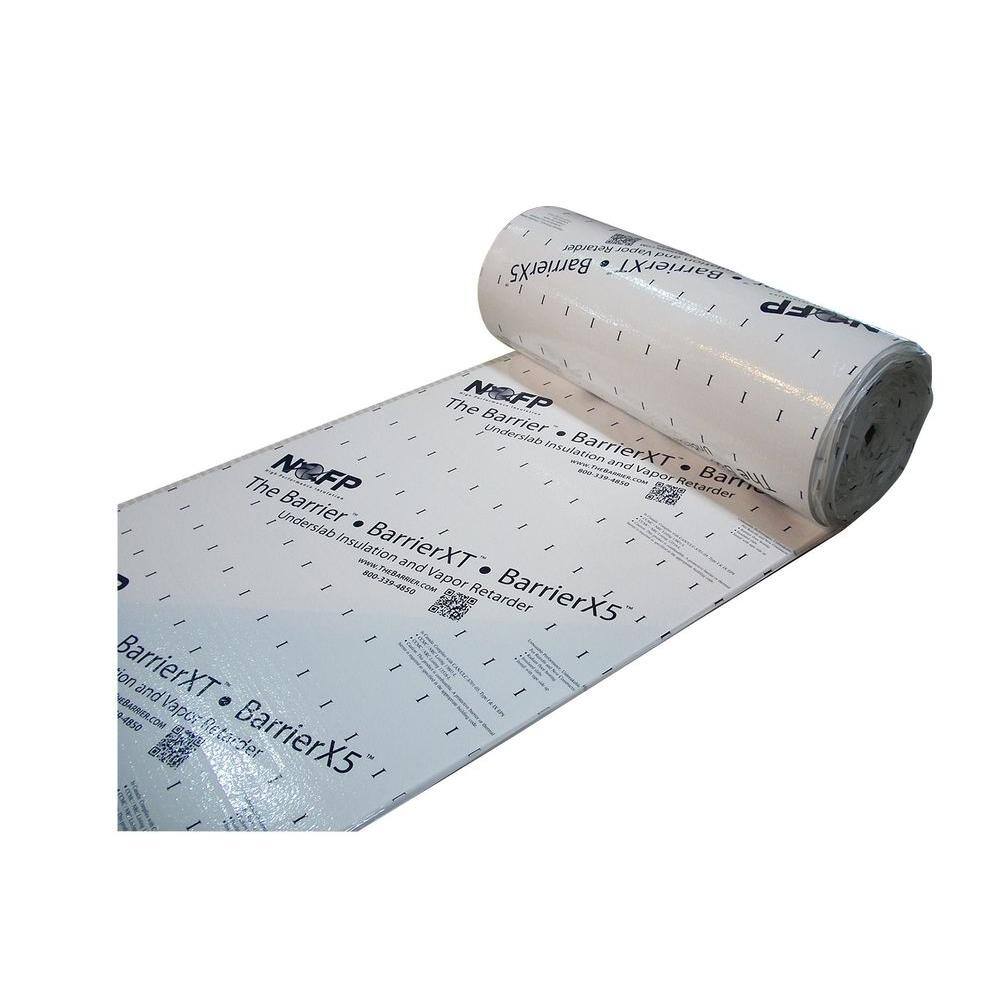 NOFP 4 ft. x 96 ft. BarrierHL 14 in. Thick EPS Foam Insulation with Vapor Retarder (Case of 2) BAR496HL-2PK