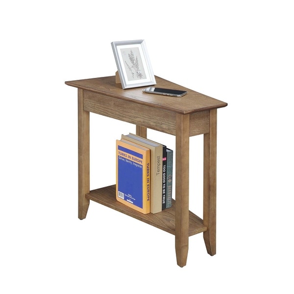 American Heritage Wedge End Table