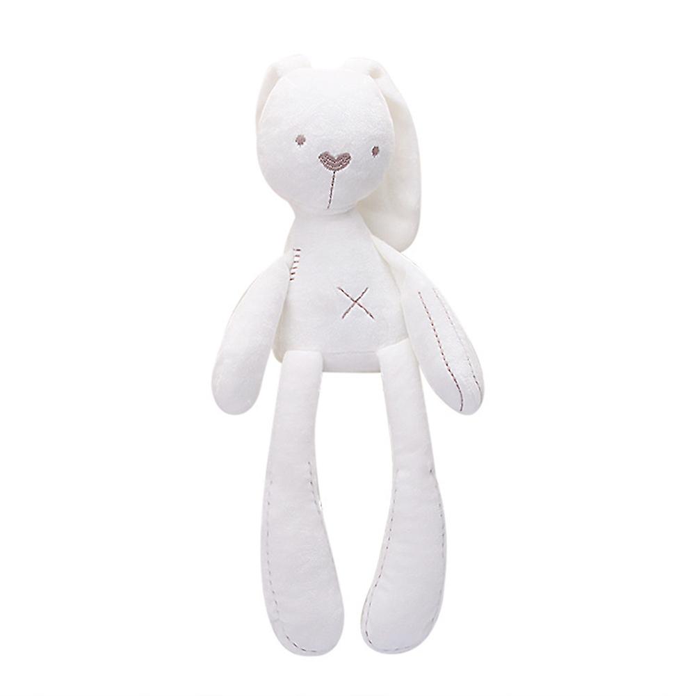 Cute Rabbit Stuffed Animals Plush Toy Bunny Doll Animal Ornaments Sleep Soothing Toy For Baby Birthday Gift Pink