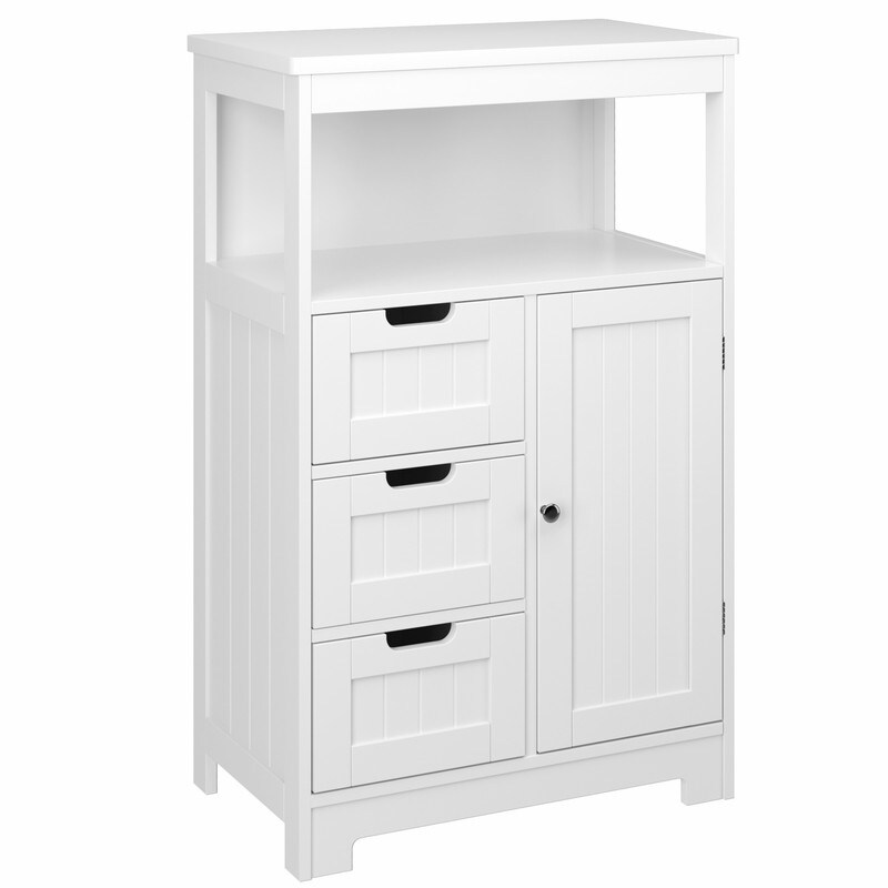 3 drawer Single Door Bathroom Storage Cabinet   23.62\