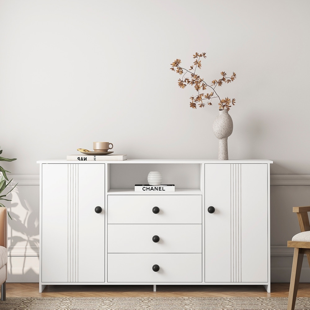 Sideboard Buffet Cabinet with Storage with Drawer and Doors  47\