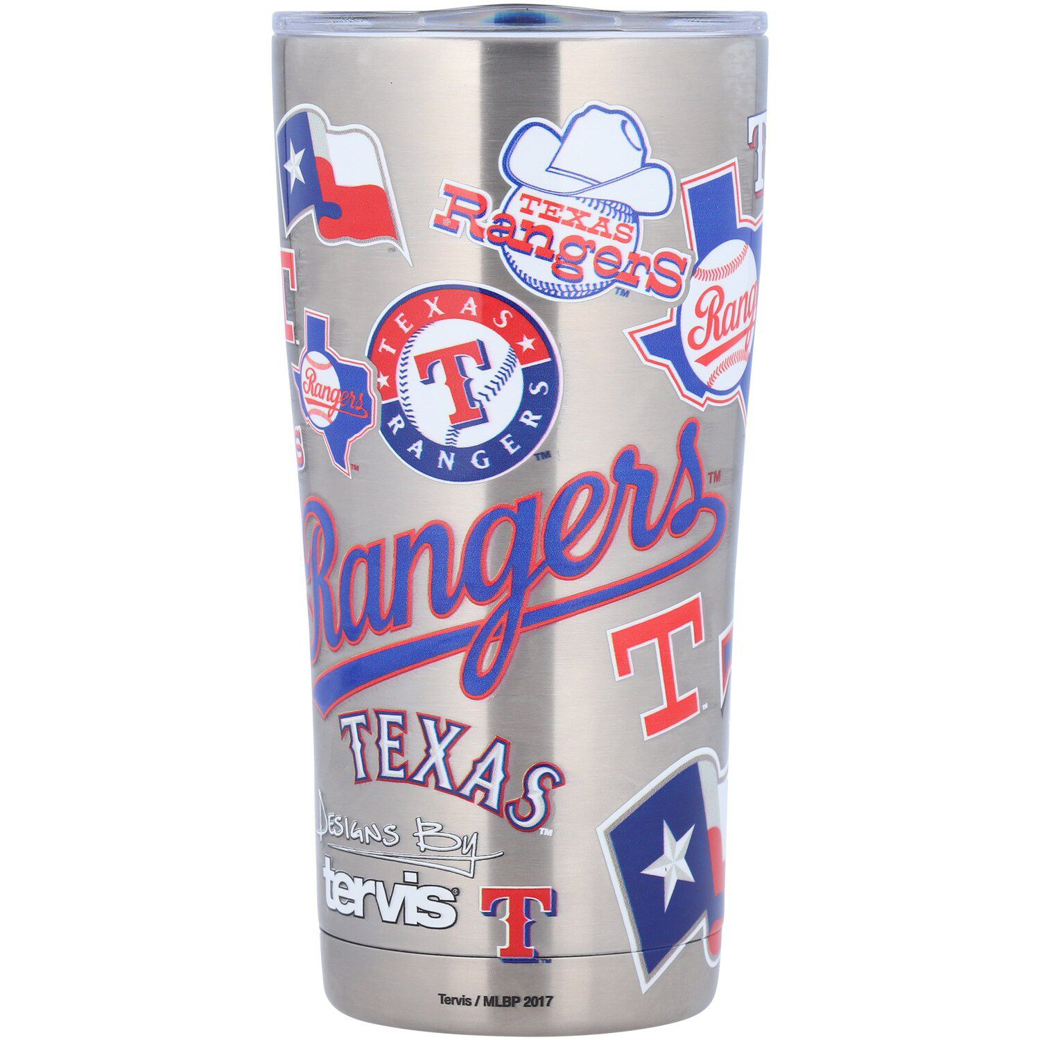 Tervis Texas Rangers 20oz. All Over Stainless Steel Tumbler with Slider Lid