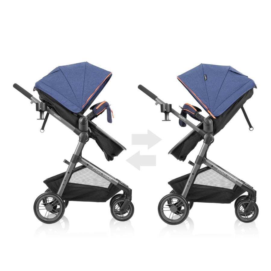 Pivot Vizor Travel System with LiteMax Infant Car Seat