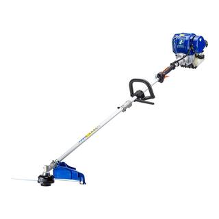 WILD BADGER POWER 31 cc Gas 4-Stroke 2-in-1 Straight Shaft Grass Hand Held Trimmer with Brush Cutter Blade and Bonus Harness WBP31BCF