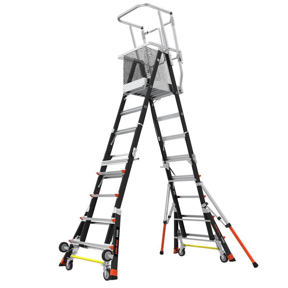 Little Giant Adjustable Safety Cage Type 1AA 5-9 Ft. ;