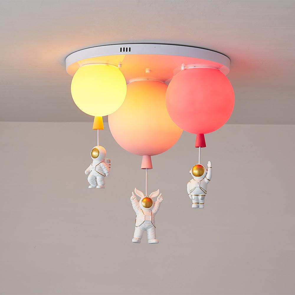 Frosted Balloon Combination Ceiling Lamp