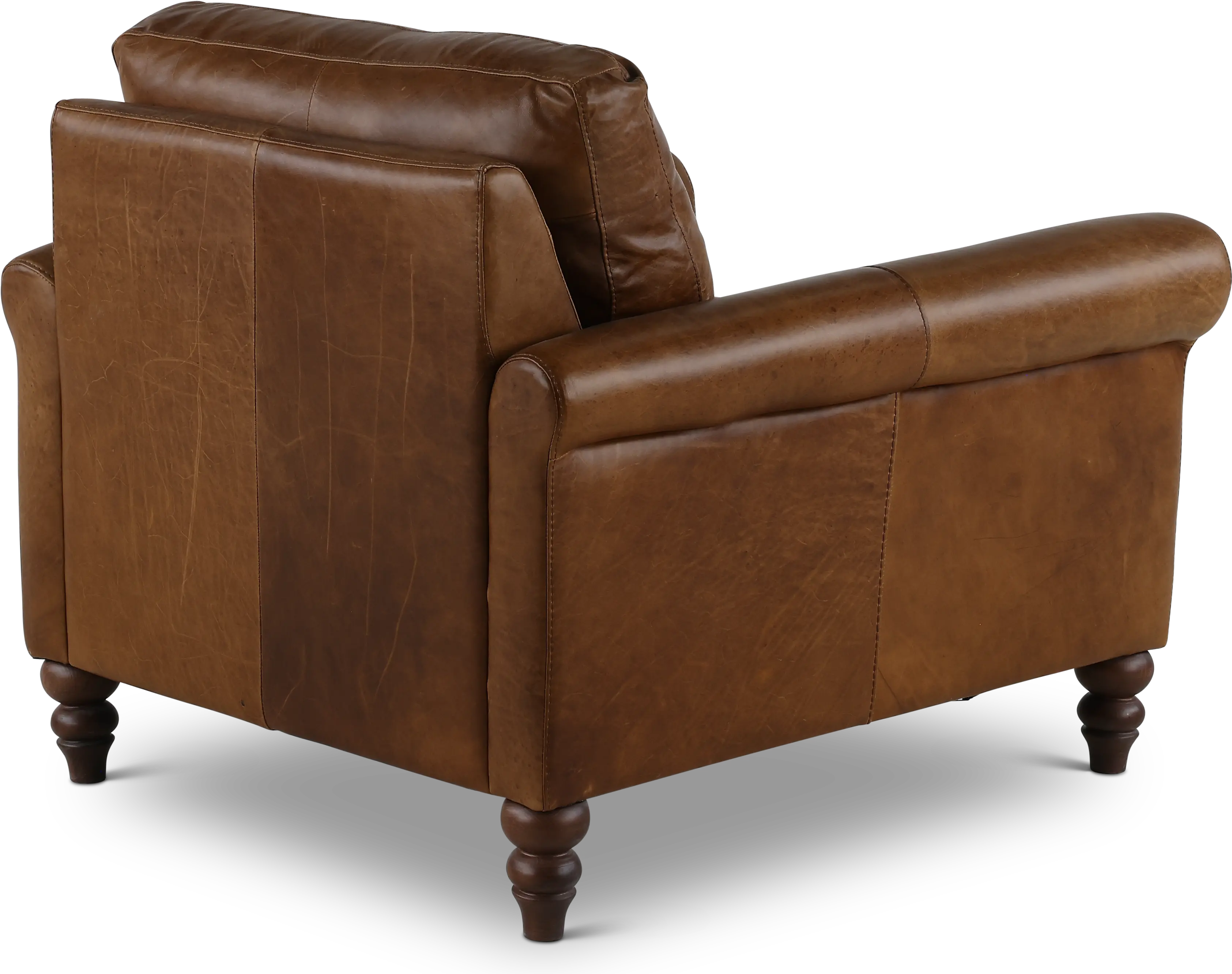 Dallas Brown Leather Chair