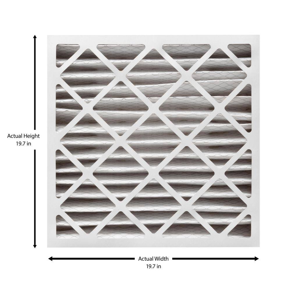 HDX 20 in. x 20 in. x 4 in. Honeywell Replacement Pleated Air Filter FPR 7 HDX-HW2020-11-3