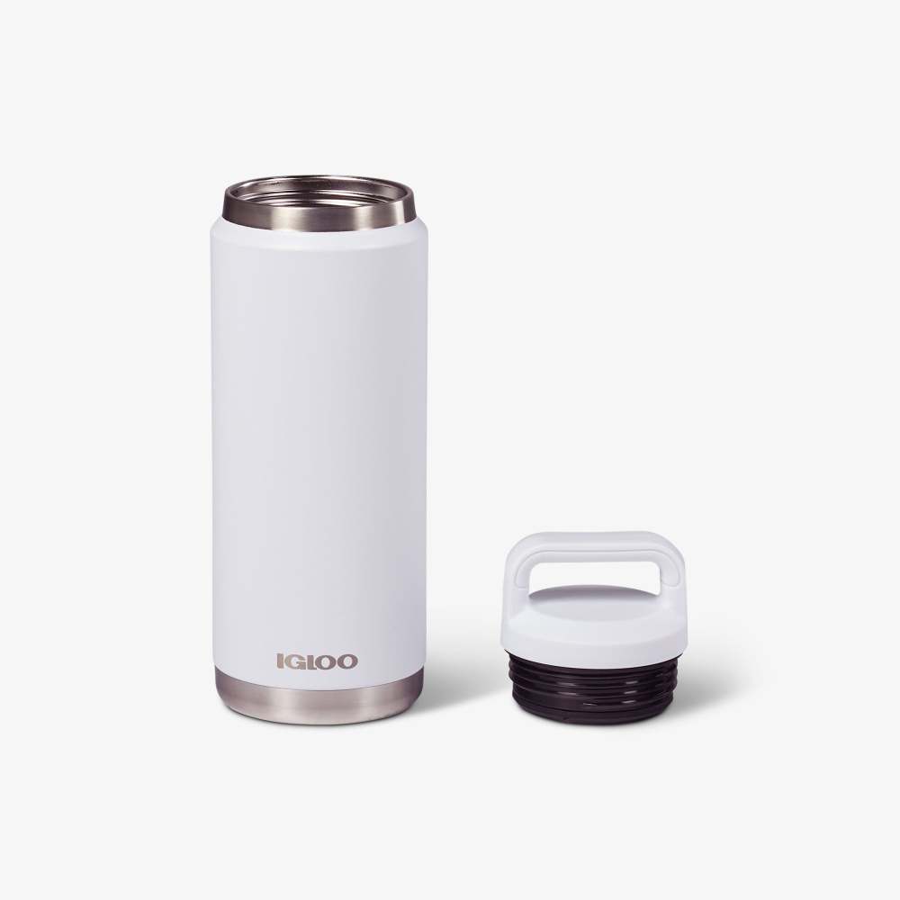 Igloo Bottle Reusable Hot/Cold Stainless Steel White 26oz