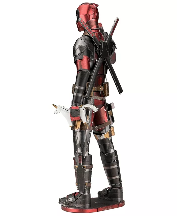 Fascinations Metal Earth 3D Metal Model Kit - Marvel Deadpool  4 Piece