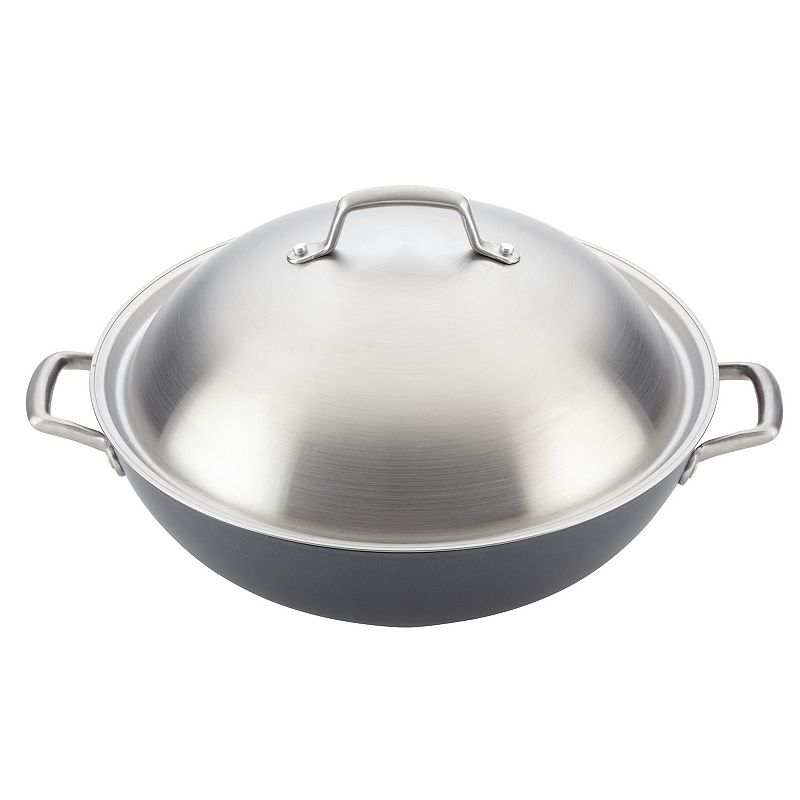 Anolon Accolade Hard-Anodized Precision Forge Wok