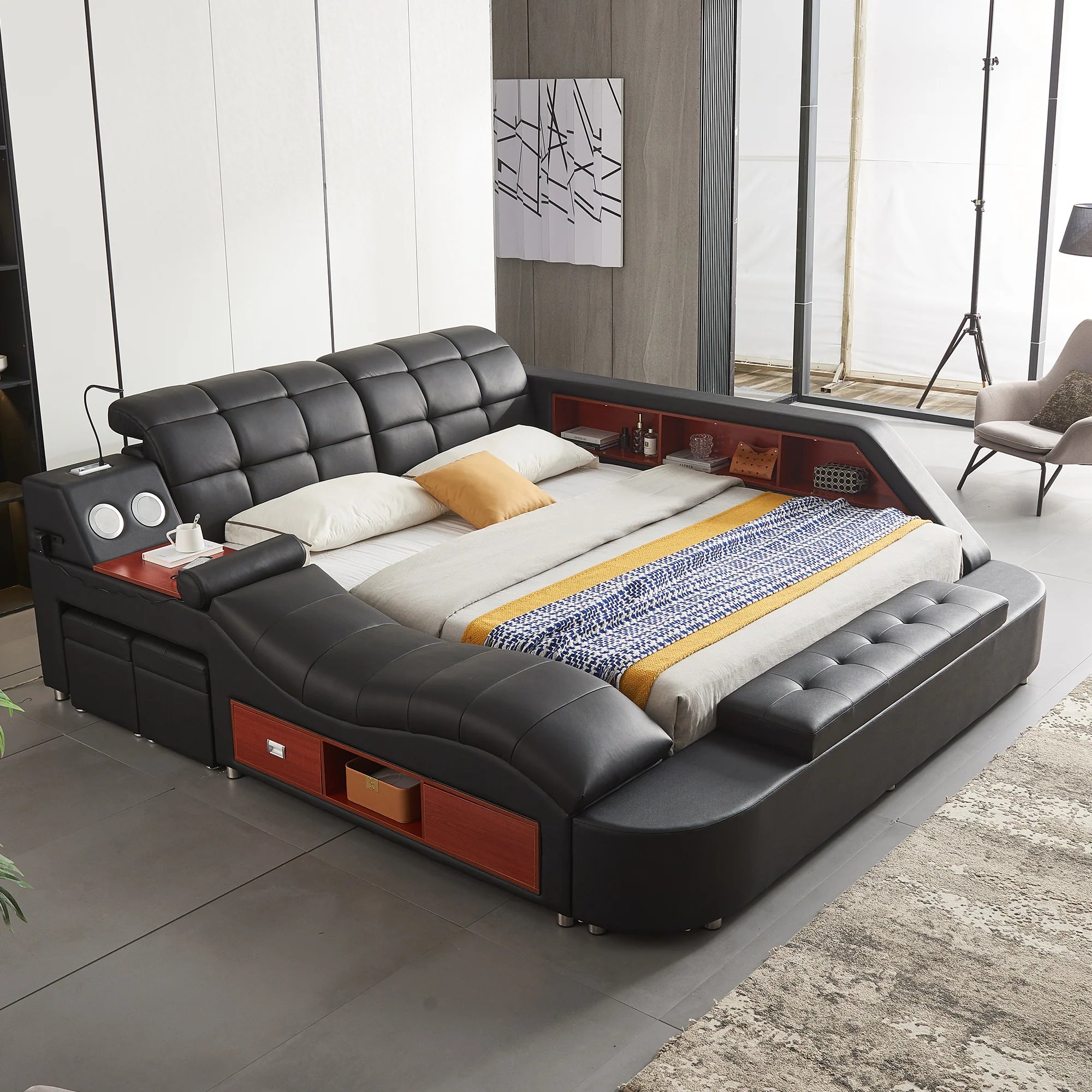 L9013 QUEEN BED/KING BED