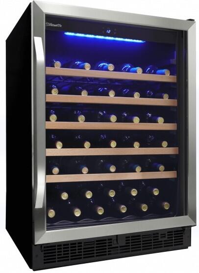 Danby SWC057D1BSS Silhouette Series 24 Inch Stainless Steel Wine Cooler