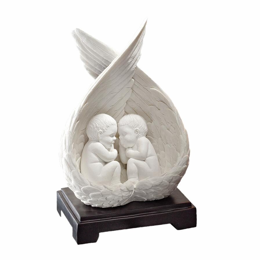 Design Toscano Precious Slumber Baby Angel Bonded Marble Statue