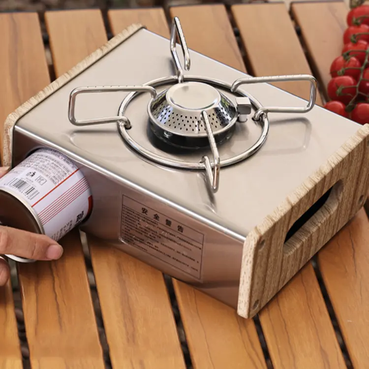 OEM Outdoor camping travel hiking portable custom logo small cassette butane gas stove