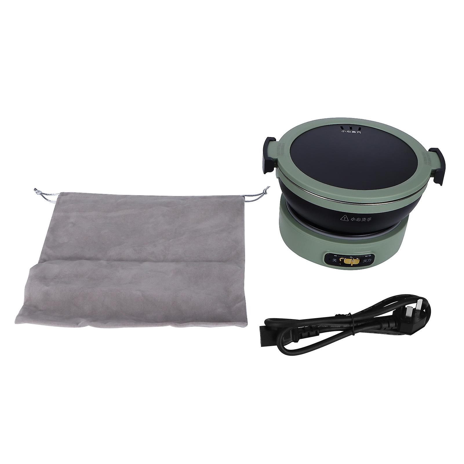 500w 1l Portable Electric Pot Portable Travel Dormitory Electric Boiling Pot Au Plug 220vgreen