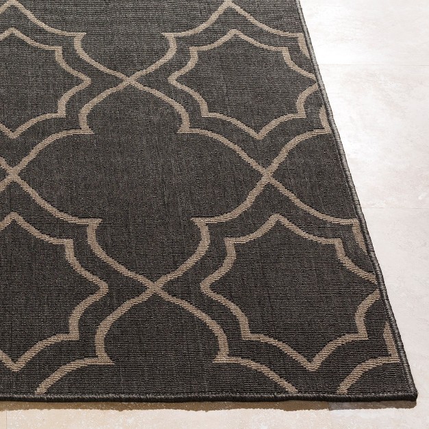 Mark amp Day Liam Woven Indoor And Outdoor Area Rugs Black