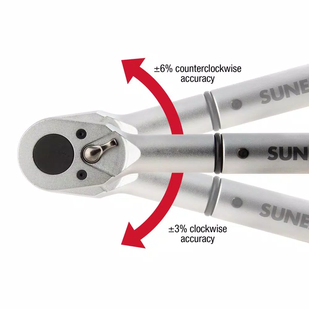 SUNEX TOOLS 3/4 in. Drive 48T Torque Wrench (110-600 ft.-lbs.) and#8211; XDC Depot