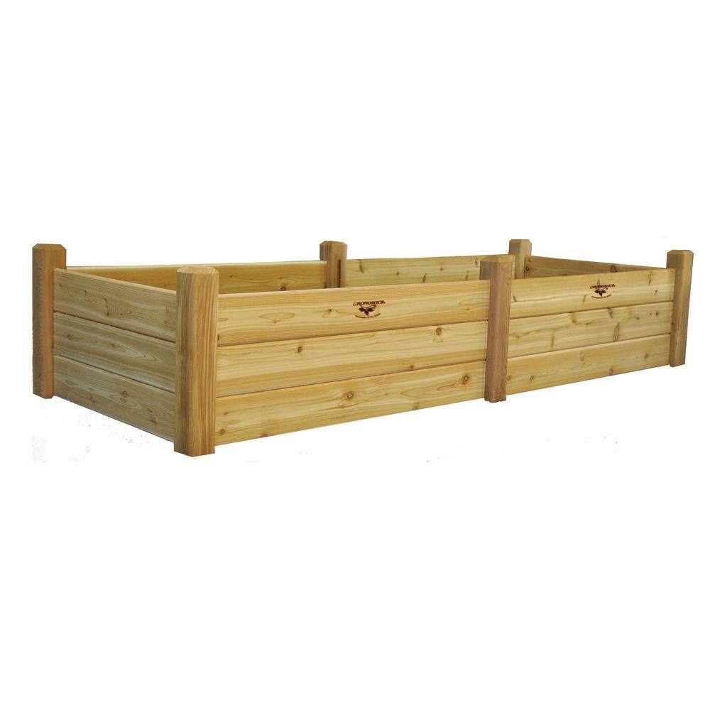 Gronomics 34 in. x 95 in. x 19 in. Raised Garden Bed RGBT 34-95