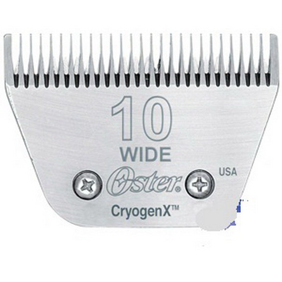 Oster  10 Wide CryogenX Blade   10W  Leaves Hair 1...