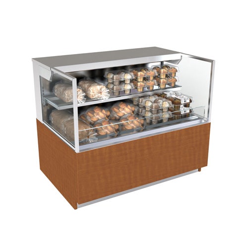 Structural Concepts NR3640DSSV Reveal Self-Service Non-Refrigerated Case， Freestanding， 35-3/4