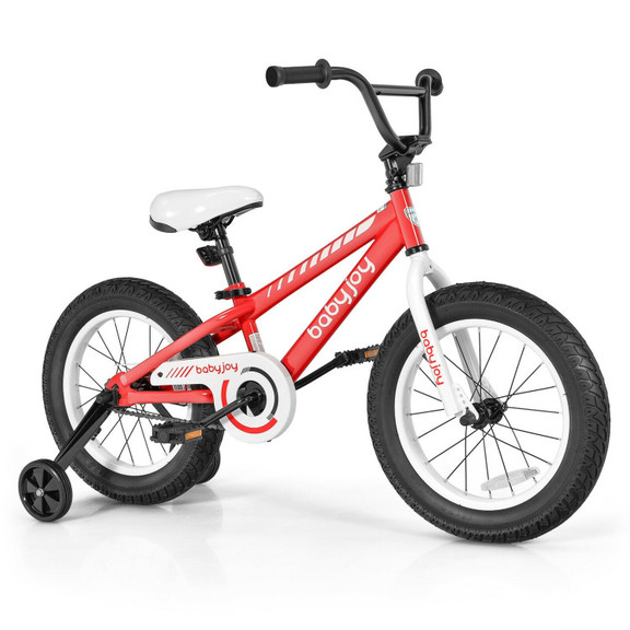 Costway 24507681 16 Inch Kids Bike Bicycle with Tr...