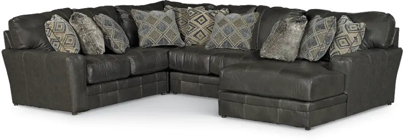 Denali Steel Gray 4 Piece Sectional