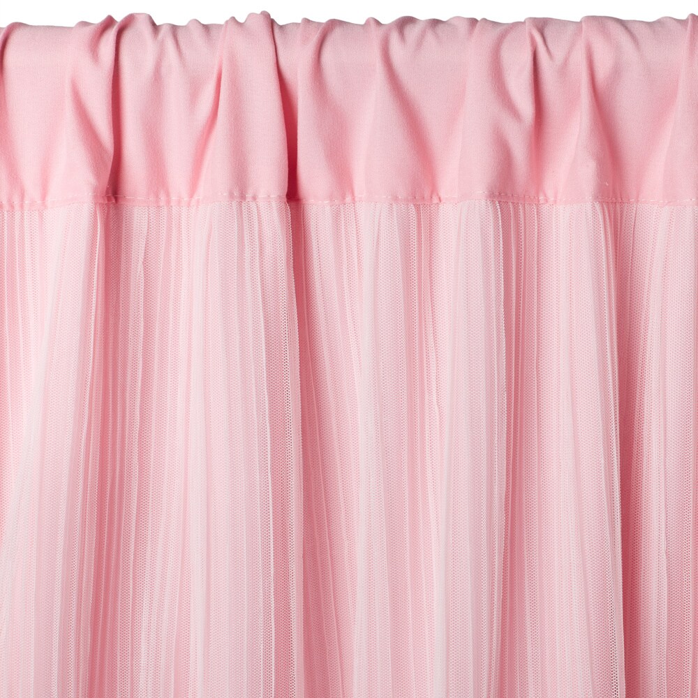 Lush Decor Nerina Ruffled Single Curtain Panel   54\