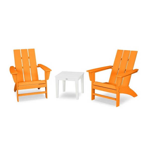 POLYWOOD Modern Adirondack 3Piece Set