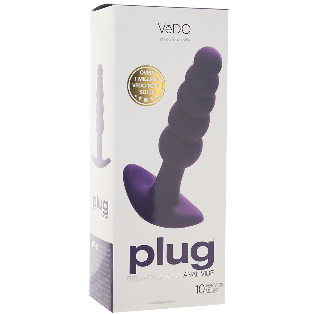 Plug Anal Vibe in Deep Purple