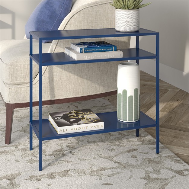 Mykonos Blue Side Table Henn amp hart