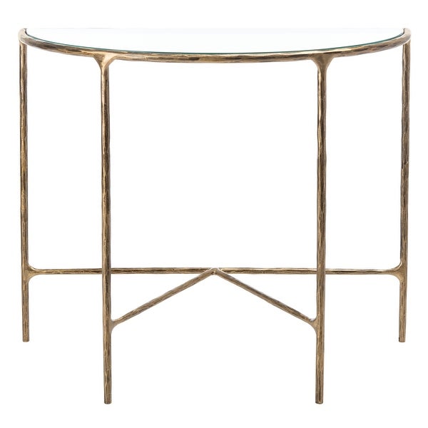 SAFAVIEH Couture Jessa Forged Metal Console Table - 36