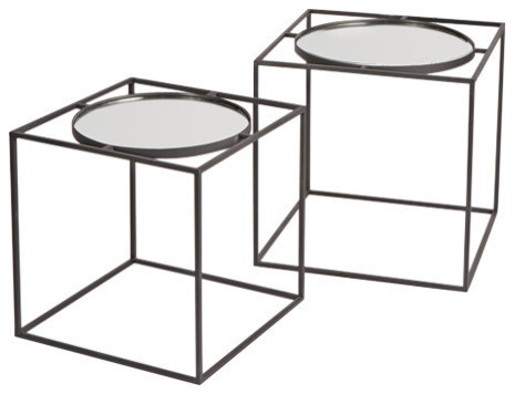 Framed Tray Nesting Tables   Industrial   Coffee Table Sets   by GO HOME LTD  Houzz