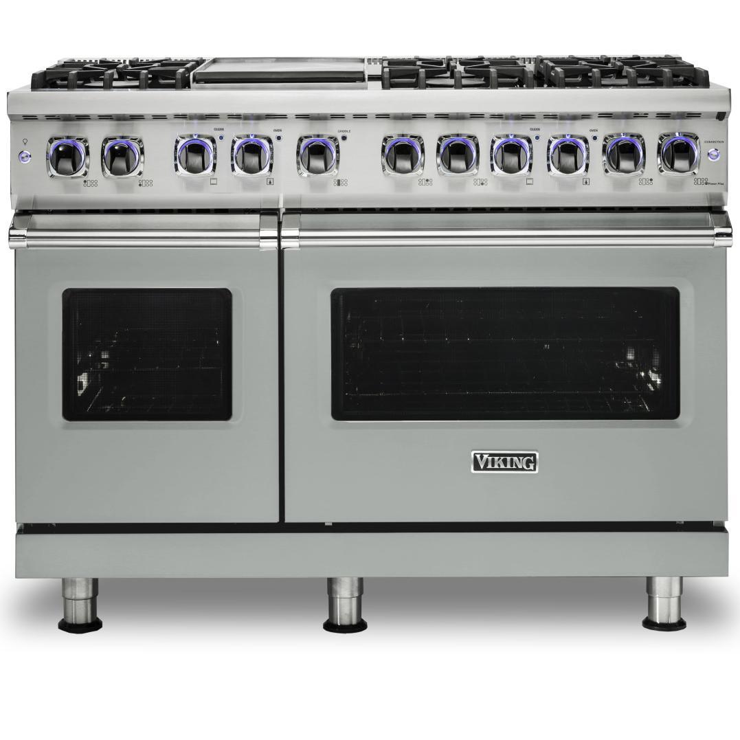 Viking 48-inch Freestanding Dual-Fuel Range with Elevation Burners CVDR7482-6GAGLP