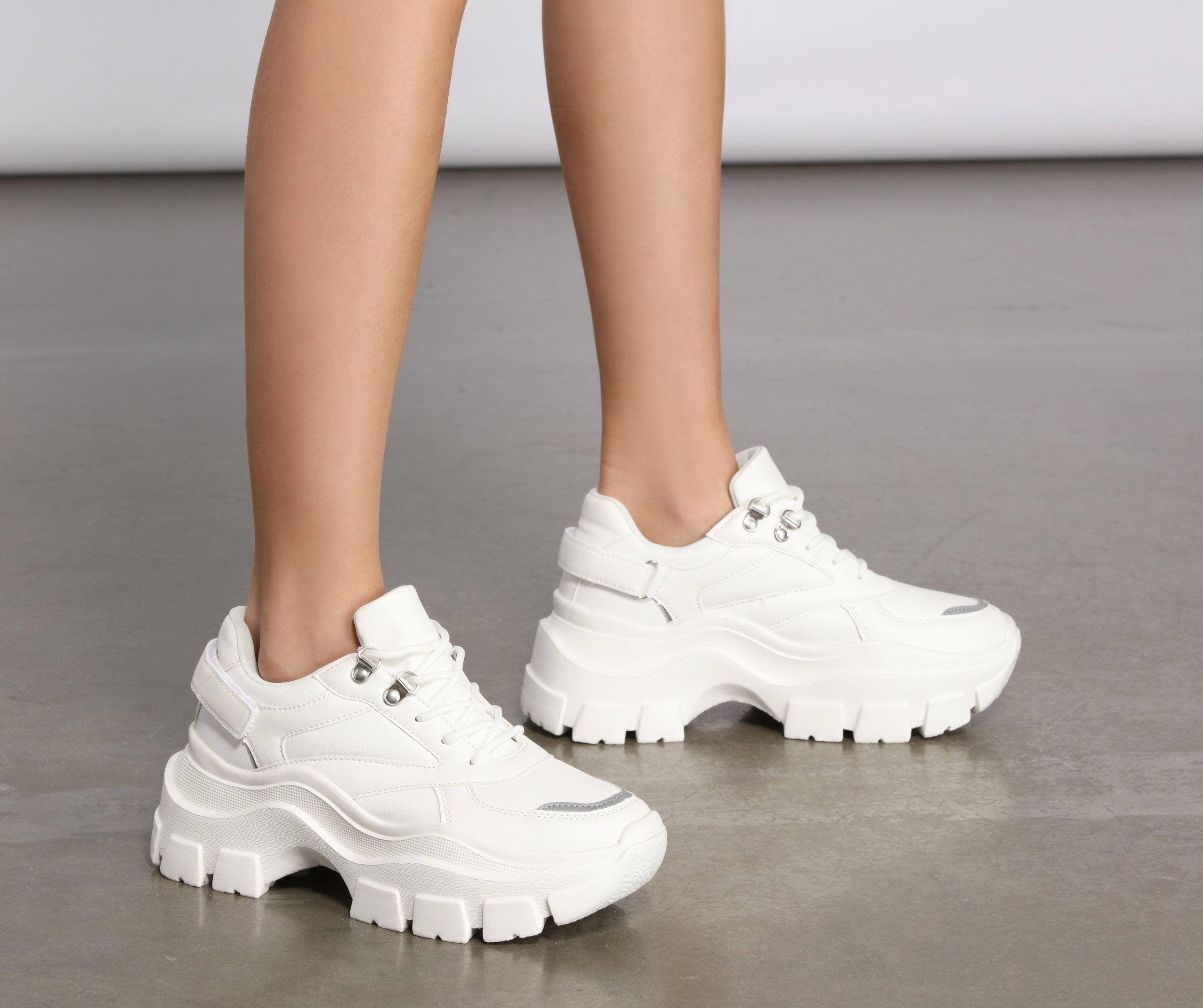 Get On My Level Chunky Sneakers