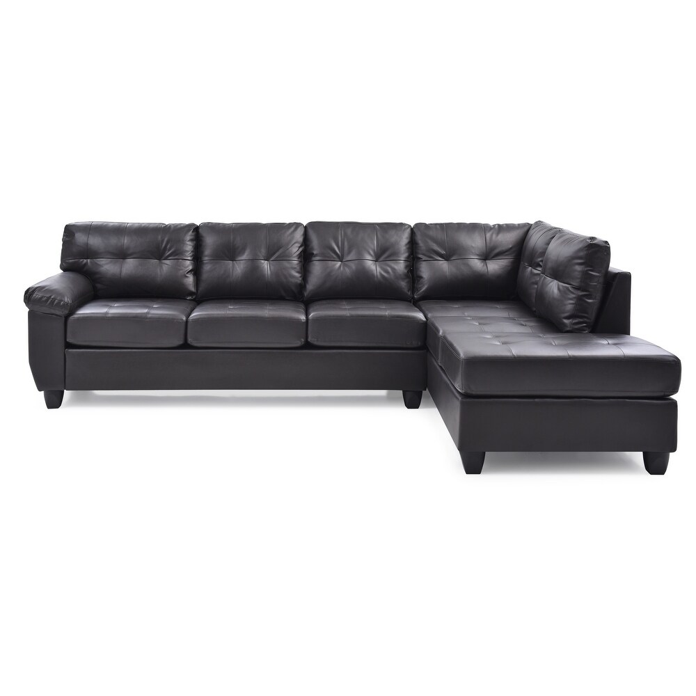 Gallant Faux Leather Sectional Sofa