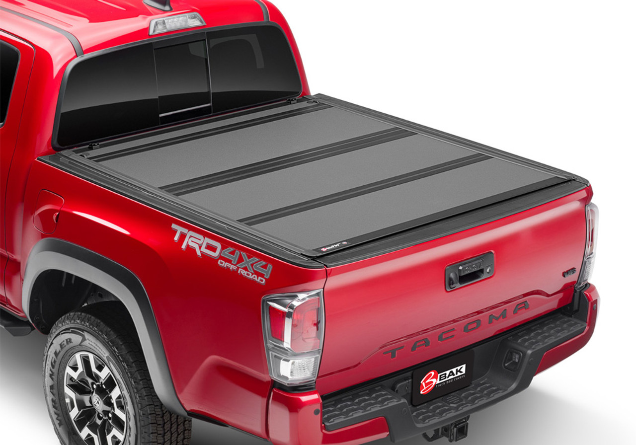 Bak Industries BAKFlip MX4 1623 Tacoma 6x27 w Deck Rail System Tonneau Cover