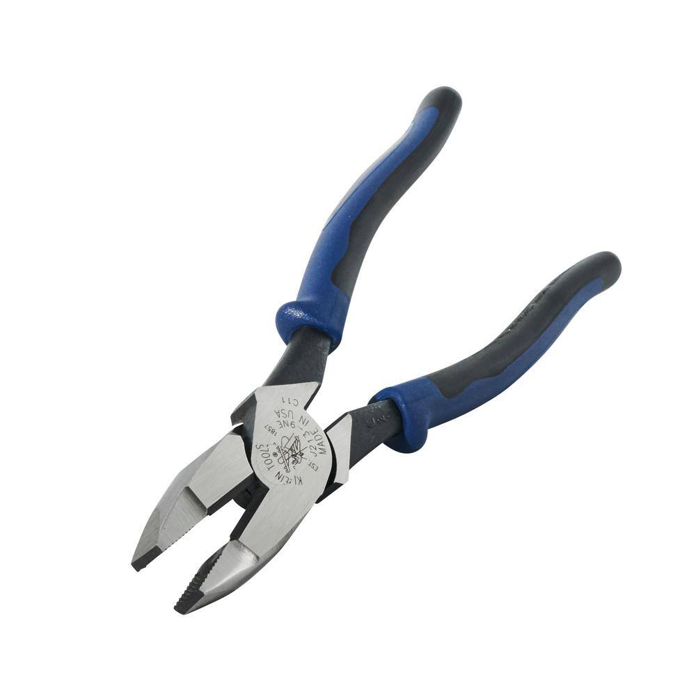 Klein Tools 9 in. Journeyman High Leverage Side Cutting Pliers J213-9NE