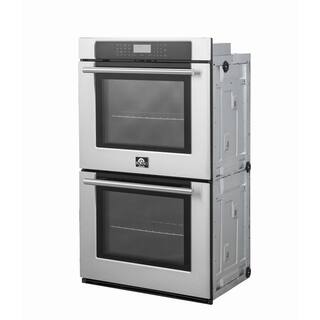 Forno 30 in. Built-In Double Wall Oven with Self Cleaning Function and Steam Cleaning in Stainless Steel FBOEL1365-30