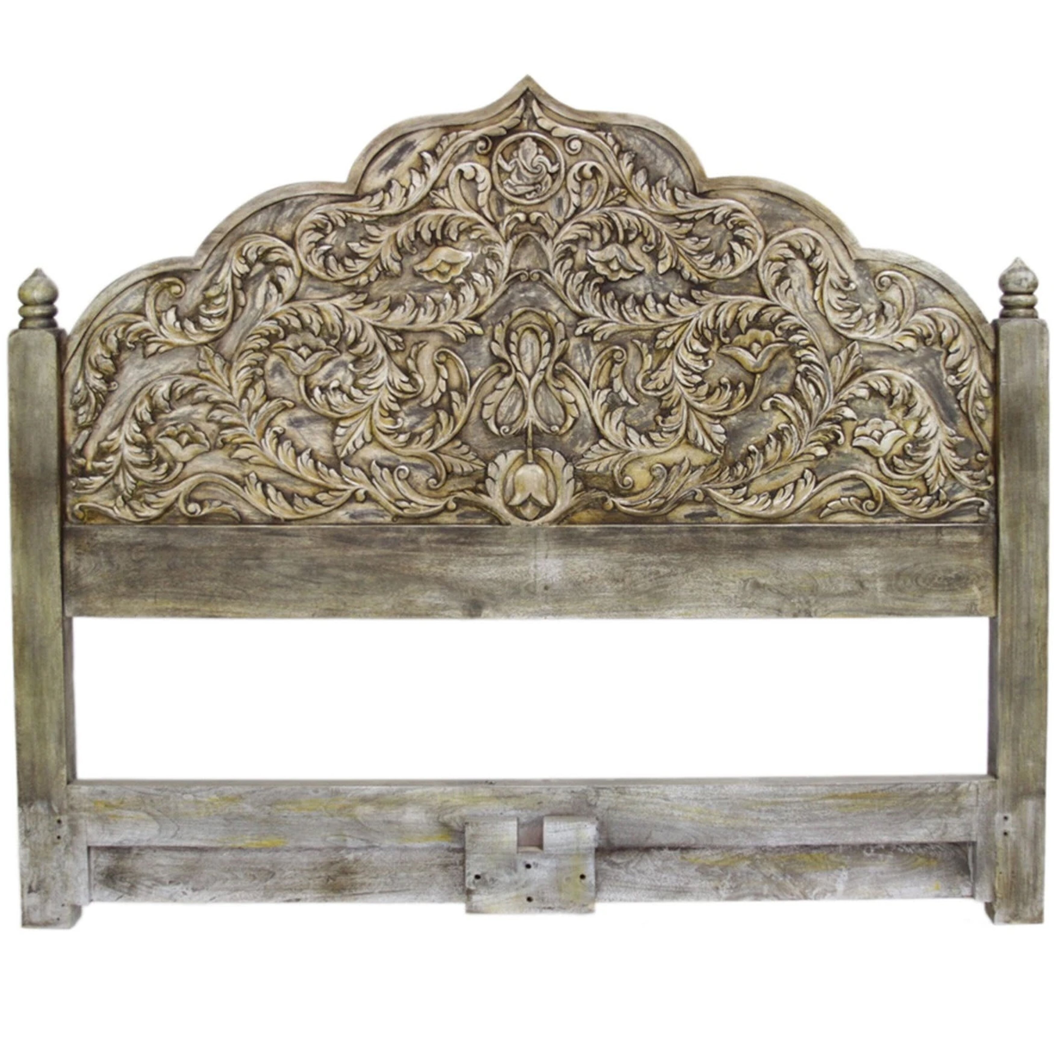 Hand Carved Wall Panel/Bedhead - - 35066923