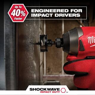 MW 1-18 in. SHOCKWAVE IMPACT DUTY Hole Saw 49-56-9820