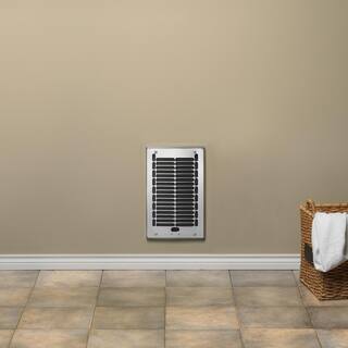 Cadet 120-volt 1000-watt RBF Series In-wall Fan-forced Electric Bathroom Heater in Chrome RBF101