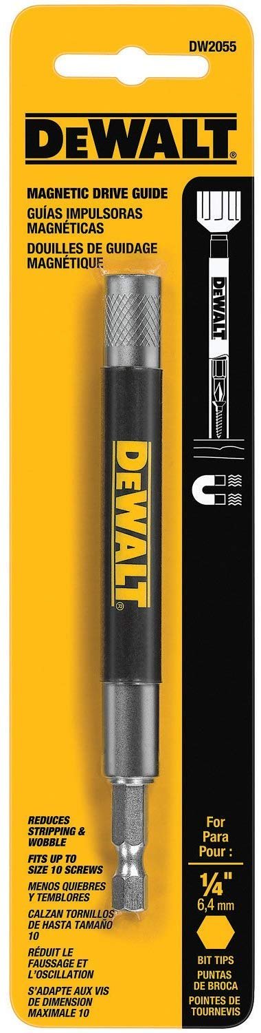 DW DW2055 Magnetic Bit Tip Holder 3 Pack