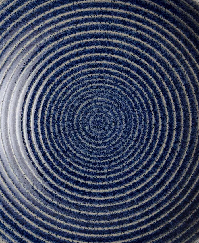 Denby Studio Blue Cobalt Medium Ridged Bowl