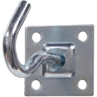 Hardware Essentials Clothesline Hook in Plate Style and Zinc-Plated (5-Pack) 322326.0