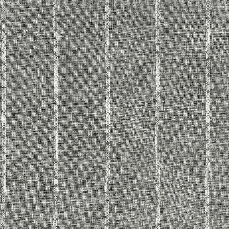 Sun Zero 2-pack Erria 100% Blackout Chambray Stripe Grommet Curtains