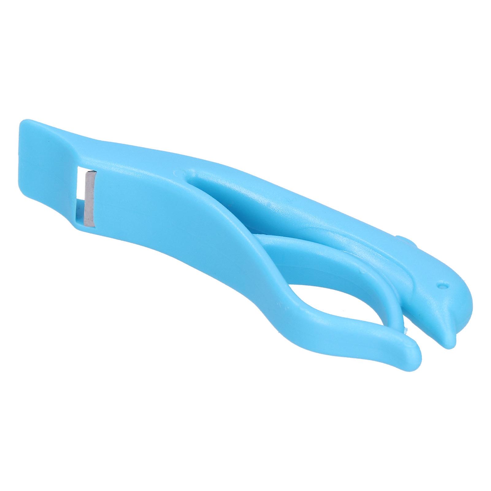 Dolphin Shaped Fruit Peeler Manual Multifunctional Household Peeler Kitchen Tool for Pear PotatoBlue