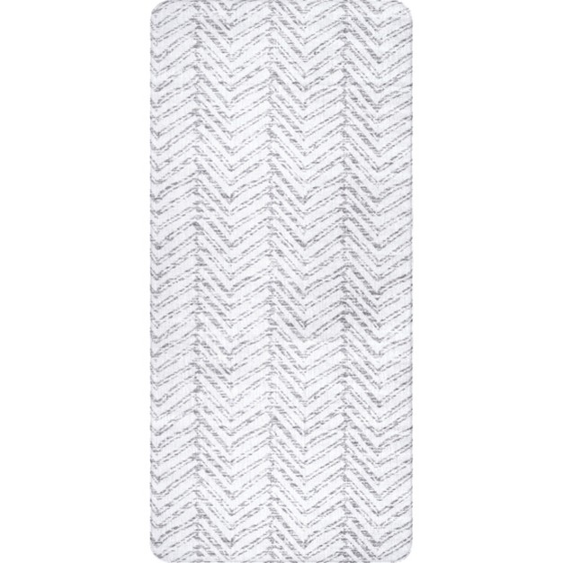 Nuloom Rosanne Geometric Anti Fatigue Kitchen Or Laundry Room Comfort Mat