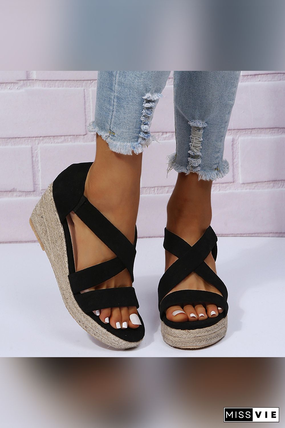 High Heel Strappy Platform Sandals Wholesale