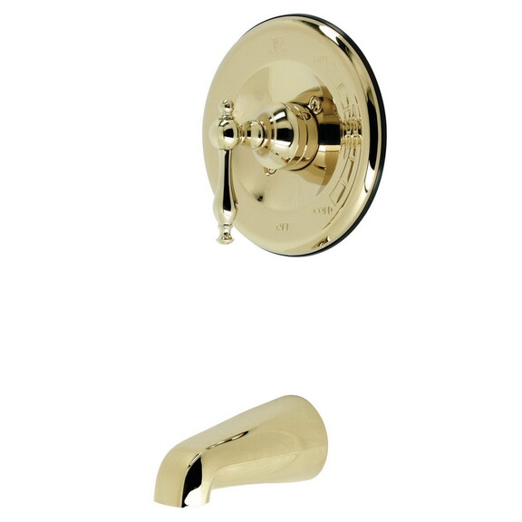 Kingston Brass KB1632NLTO Tub Only  Polished Brass